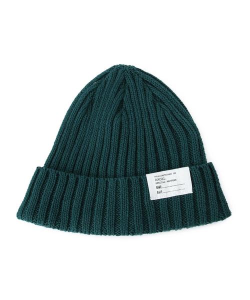 BEAUTY&YOUTH UNITED ARROWS(ビューティーアンドユースユナイテッドアローズ)の「<Racal>STANDARDKNIT15SS 2/ニットキャップ◆(ニットキャップ/ビーニー・メンズ・ホワイト/ブラック/グレー/ベージュ/ケリー/ネイビー・ONE)」の5枚目の写真