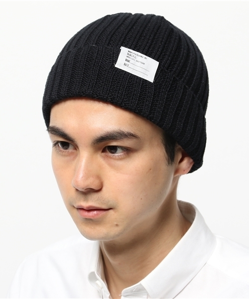 BEAUTY&YOUTH UNITED ARROWS(ビューティーアンドユースユナイテッドアローズ)の「<Racal>STANDARDKNIT15SS 2/ニットキャップ◆(ニットキャップ/ビーニー・メンズ・ホワイト/ブラック/グレー/ベージュ/ケリー/ネイビー・ONE)」の9枚目の写真