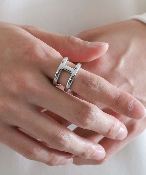 RAGEBLUE（レイジブルー）の「デザインメタルリング（リング・メンズ・シルバー系その他/シルバー系その他2/シルバー系その他3/シルバー系その他4/その他5/その他6/その他7/その他8・ONE SIZE/FREE）」の6枚目の写真