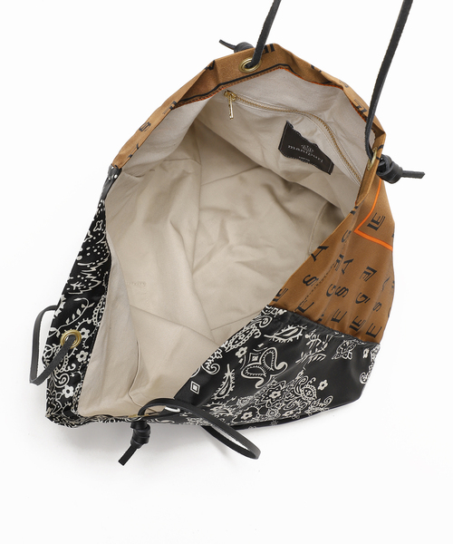 manipuri(マニプリ)の「《別注》【MANIPURI/マニプリ】TOTE L:トートバッグ(トートバッグ・レディース・ブラック・FREE)」の7枚目の写真