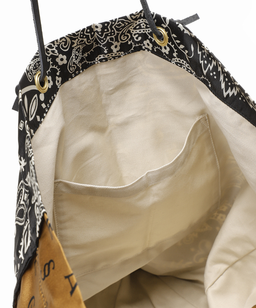 manipuri(マニプリ)の「《別注》【MANIPURI/マニプリ】TOTE L:トートバッグ(トートバッグ・レディース・ブラック・FREE)」の10枚目の写真