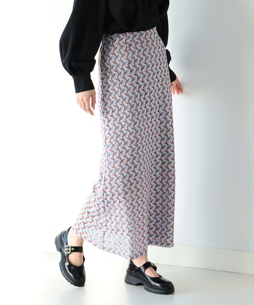 Ray BEAMS（レイビームス）の「Ray BEAMS / カラー レース Aライン スカート（スカート・レディース・ブルー系その他2/パープル系その他2・0/1）」の12枚目の写真