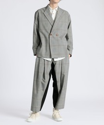 Vivienne Westwood MAN チェック ティルケトラウザー タータンチェック ムーントラウザー(ブルー)（メンズ