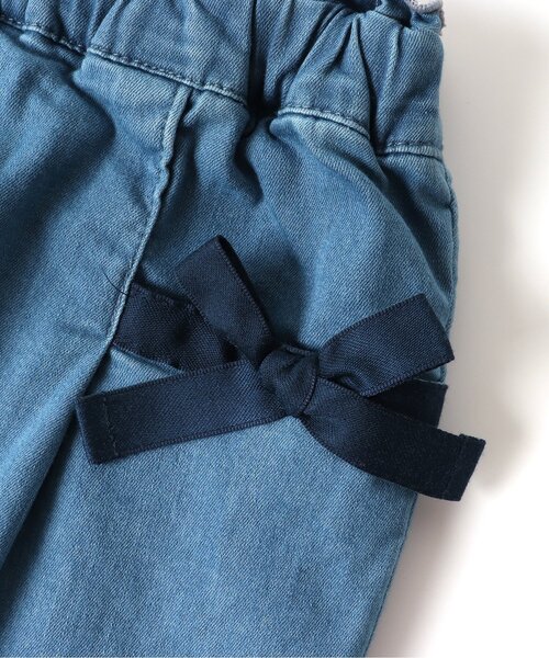 apres les cours（アプレレクール）の「リボンポケットパンツ（その他パンツ・キッズ・ピンク/イエロー/チェック/インディゴブルー・120/140/80/100/130/110/90）」の14枚目の写真