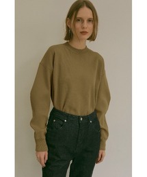 MANOF | STRAIGHT LINE WASHABLE KNIT(ニット/セーター)
