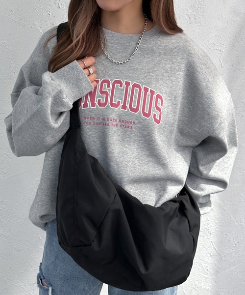 apres jour mignon(アプレジュールミニョン)の「ヘビーウェイトスウェット2【ZOZOTOWN限定アイテム】(スウェット・レディース・ナチュラル/アイボリー/ブルー/杢グレー/ダークグリーン/オフホワイト/ベージュ系その他2/ベージュ系その他・フリー/X-LARGE)」の14枚目の写真