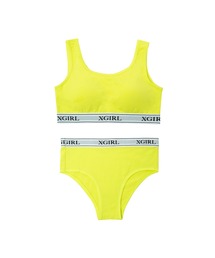 X-girl | 【X-girl×UNDER WONDERコラボ】 ブラ＆ショーツ セット(ブラ&ショーツ)