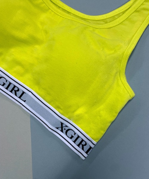 X-girl（エックスガール）の「【X-girl×UNDER WONDERコラボ】 ブラ＆ショーツ セット（ブラ&ショーツ・レディース・ブラック/イエロー/グレー・S/M）」の18枚目の写真