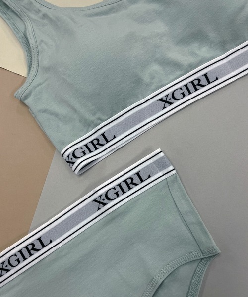 X-girl（エックスガール）の「【X-girl×UNDER WONDERコラボ】 ブラ＆ショーツ セット（ブラ&ショーツ・レディース・ブラック/イエロー/グレー・S/M）」の19枚目の写真