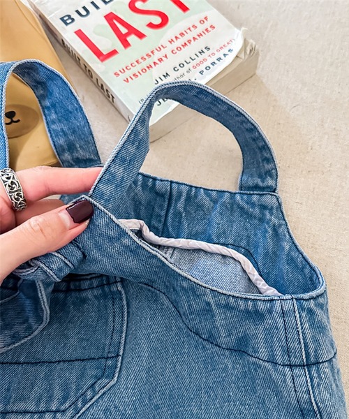 aimoha（アイモハ）の「【aimoha-KIDS-】子供服　アメリカワークデニムサロペット（サロペット/オーバーオール・キッズ・ブルー/ブラック・120/100/130/80/110/90）」の17枚目の写真