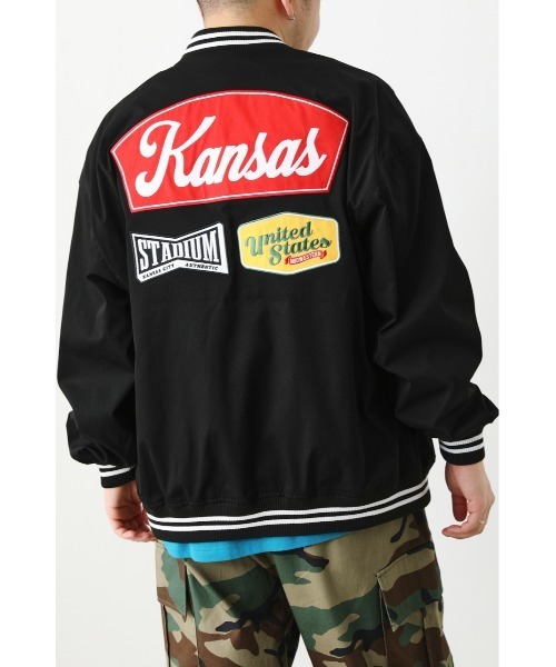 RODEO CROWNS WIDE BOWL（ロデオクラウンズワイドボウル）の「ワッペンスタジャン（スタジャン・レディース・ブラック/イエロー/マジェンタ・LARGE/MEDIUM）」の15枚目の写真