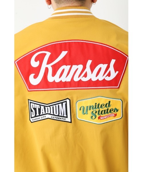 RODEO CROWNS WIDE BOWL（ロデオクラウンズワイドボウル）の「ワッペンスタジャン（スタジャン・レディース・ブラック/イエロー/マジェンタ・LARGE/MEDIUM）」の16枚目の写真