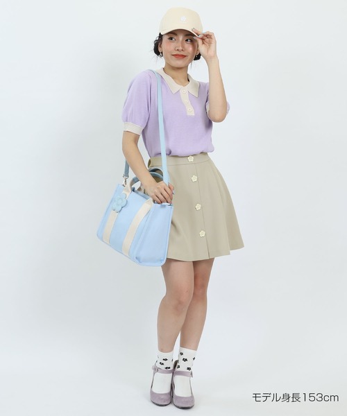 MARY QUANT（マリークワント）の「デイジーボタンフレアミニ