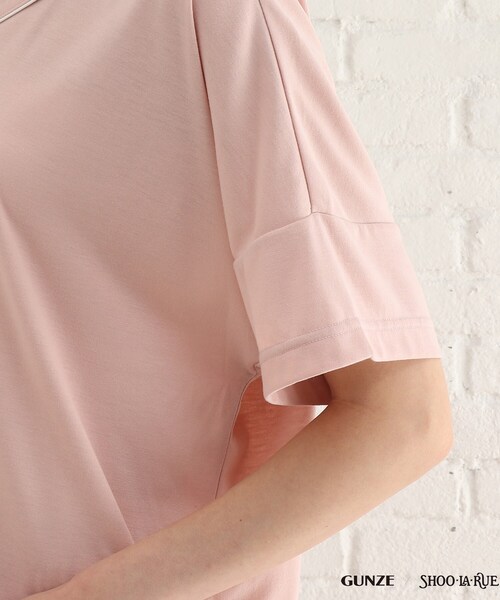 【ＧＵＮＺＥ】寝返りのしやすさを考えたパジャマ（半袖７分丈パンツ）