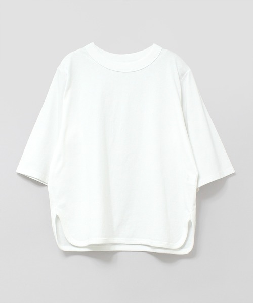 RNA-N（アールエヌエーエヌ）の「M2037 ワイドバインダーミドルスリーブ（Tシャツ/カットソー・レディース・オフホワイト/グリーン/ダークグレー・MEDIUM）」の15枚目の写真