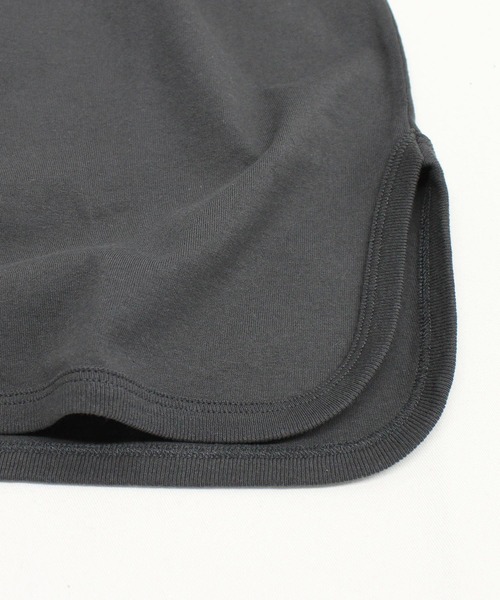 RNA-N（アールエヌエーエヌ）の「M2037 ワイドバインダーミドルスリーブ（Tシャツ/カットソー・レディース・オフホワイト/グリーン/ダークグレー・MEDIUM）」の11枚目の写真