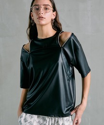 PRANK PROJECT | ホイルコーティングジャージトップ / Foil Coated Jersey Top(Tシャツ/カットソー)