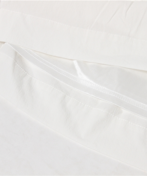 mystic（ミスティック）の「ミモレ丈ギャザースカート（スカート・レディース・オフホワイト/ブラック/ブルー/カーキ・ﾌﾘ-）」の12枚目の写真