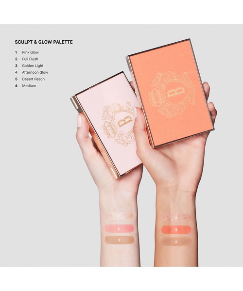 BOBBI BROWN（ボビイブラウン）の「スカルプト & グロウ パレット（ハイライト/シェーディング・レディース・ミディアム/ライト・FREE）」の9枚目の写真