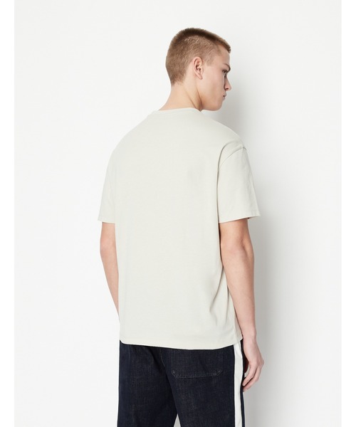 ARMANI EXCHANGE(アルマーニエクスチェンジ)の「【A|X アルマーニ エクスチェンジ】スターAXロゴ 半袖クルーネックTシャツ/COMFORT(Tシャツ/カットソー・メンズ・サンドベージュ/ホワイト/ブラック・LARGE/MEDIUM/SMALL/X-LARGE/X-SMALL/XX-LARGE)」の5枚目の写真