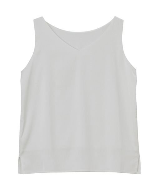 GeeRA（ジーラ）の「サテン2WAYタンクトップ（タンクトップ・レディース・ブラック/オフホワイト/サンドグレー・MEDIUM/LARGE）」の13枚目の写真