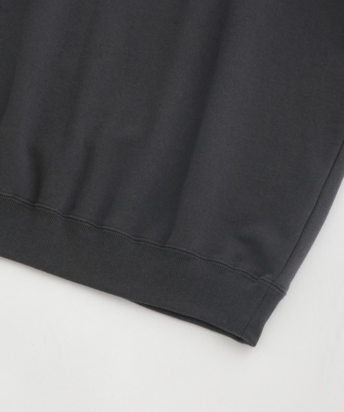 NANO universe（ナノユニバース）の「SPORTS WEAR/別注 半袖スウェット（スウェット・メンズ・スミクロ/オートミール/ボルドー・S/M/L）」の9枚目の写真