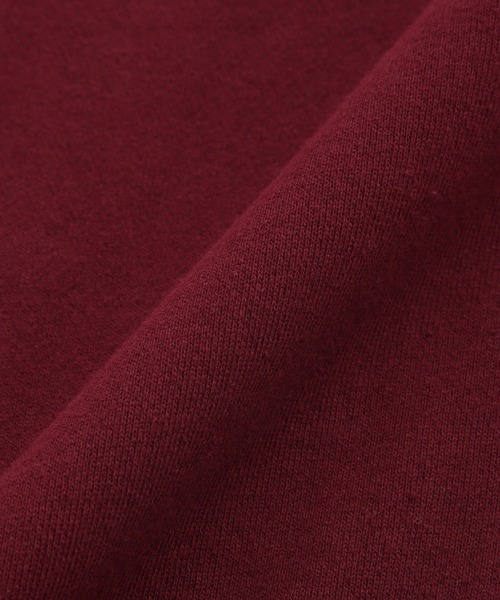 NANO universe（ナノユニバース）の「SPORTS WEAR/別注 半袖スウェット（スウェット・メンズ・スミクロ/オートミール/ボルドー・S/M/L）」の12枚目の写真
