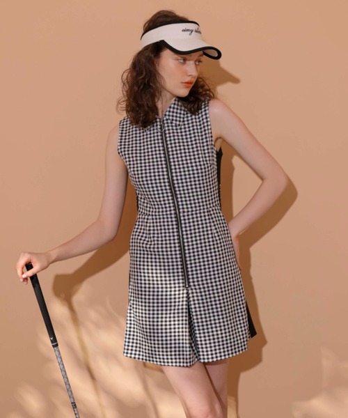 EIMY GOLF（エイミーゴルフ）の「カラーツイードサンバイザー（サン