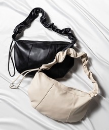 me+em select | シャーリングハンドルショルダーバッグ ／ shirring handle shoulder bag(ショルダーバッグ)