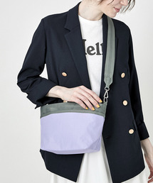 LeSportsac | SMALL BUCKET BAG ラベンダー/ミリタリー(ショルダーバッグ)