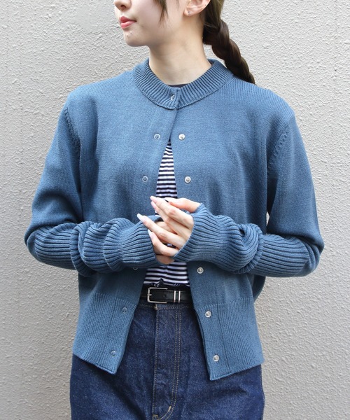 THE SHINZONE/シンゾーン ロングリブカーディガン LONG RIB CARDIGAN