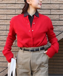 STEPS（ステップス）の「THE SHINZONE/シンゾーン　ロングリブカーディガン　LONG RIB CARDIGAN　23AMSNI05（カーディガン/ボレロ）」