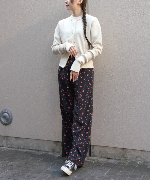 THE SHINZONE(ザ シンゾーン)の「THE SHINZONE/シンゾーン ロングリブカーディガン LONG RIB CARDIGAN 23AMSNI05(カーディガン/ボレロ・レディース・ネイビー/ナチュラル/グレー/ブラック/オレンジ/レッド/カーキ/パープル/ダークブルー・FREE)」の14枚目の写真
