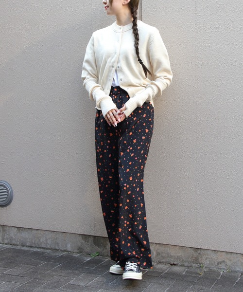 THE SHINZONE(ザ シンゾーン)の「THE SHINZONE/シンゾーン ロングリブカーディガン LONG RIB CARDIGAN 23AMSNI05(カーディガン/ボレロ・レディース・ネイビー/ナチュラル/グレー/ブラック/オレンジ/レッド/カーキ/パープル/ダークブルー・FREE)」の15枚目の写真