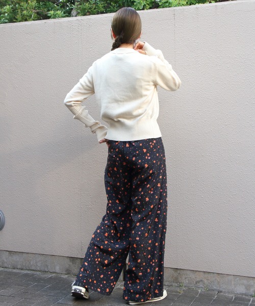 THE SHINZONE(ザ シンゾーン)の「THE SHINZONE/シンゾーン ロングリブカーディガン LONG RIB CARDIGAN 23AMSNI05(カーディガン/ボレロ・レディース・ネイビー/ナチュラル/グレー/ブラック/オレンジ/レッド/カーキ/パープル/ダークブルー・FREE)」の18枚目の写真