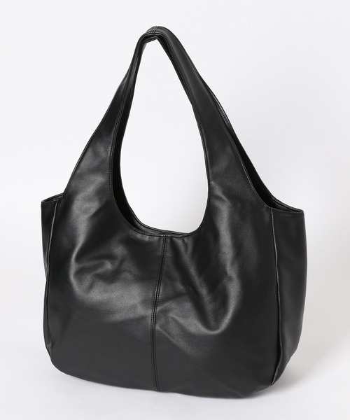 LAKOLE(ラコレ)の「ヨコ型トートバッグ / 963001(トートバッグ・レディース・シルバー/ブラック/アイボリー・FREE)」の5枚目の写真