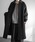 KUUUPY�i�N�[�s�[�j�́uSuper 120's Lamb wool Combination Long Balmacaan Coat - Super120's�����E�[�� �R���r�l�[�V���������O�X�e���J���[�R�[�g�i�X�e���J���[�R�[�g�j�v�b�u���b�N