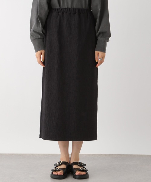 LEPSIM（レプシィム）の「ヨウリュウナロースカート2　963302（スカート・レディース・アイボリー/グリーン/ブラック・TALL/FREE）」の14枚目の写真