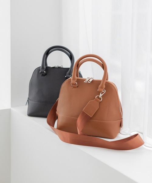 LAKOLE(ラコレ)の「2WAYボストンショルダーバッグ / 962947(ショルダーバッグ・レディース・ブラック/ベージュ/キャメル/ピンク・FREE)」の5枚目の写真