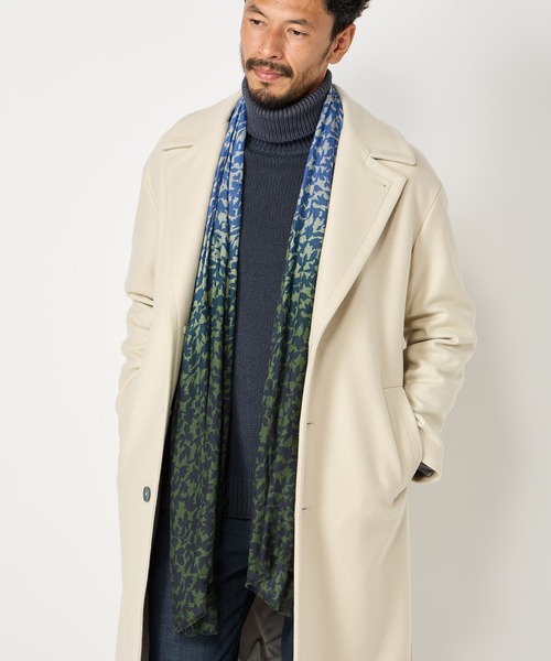 MEN'S BIGI(メンズビギ)の「【altea/アルテア】ストール(ストール/ショール・メンズ・ブルー/グリーン・FREE)」の9枚目の写真