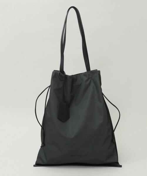 CONVERSE TOKYO(コンバーストウキョウ)の「BIG NYLON GATHER TOTE BAG(トートバッグ・レディース・ブラック/カーキ/ブラウン・FREE)」の3枚目の写真