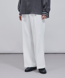 tk.TAKEO KIKUCHI | カラーワイドフレアパンツ(スラックス)