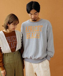GO TO HOLLYWOOD × B:MING by BEAMS / 別注 クラックプリント ロゴ スウェットシャツ