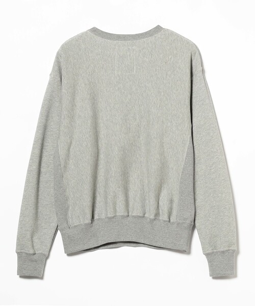 GO TO HOLLYWOOD（ゴートゥーハリウッド）の「GO TO HOLLYWOOD × B:MING by BEAMS / 別注 クラックプリント ロゴ スウェットシャツ（スウェット・メンズ・ブラウン系その他3/グレー/ネイビー・LARGE/SMALL/MEDIUM）」の11枚目の写真