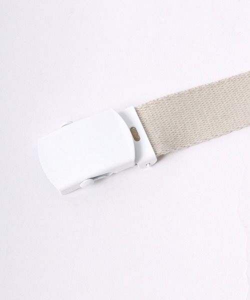 Lee（リー）の「Lee/リー カラーバックル GIガチャベルト（ベルト・メンズ・ホワイト/ベージュ/オリーブ/グレー/ダークブラウン/ブラック・FREE）」の7枚目の写真