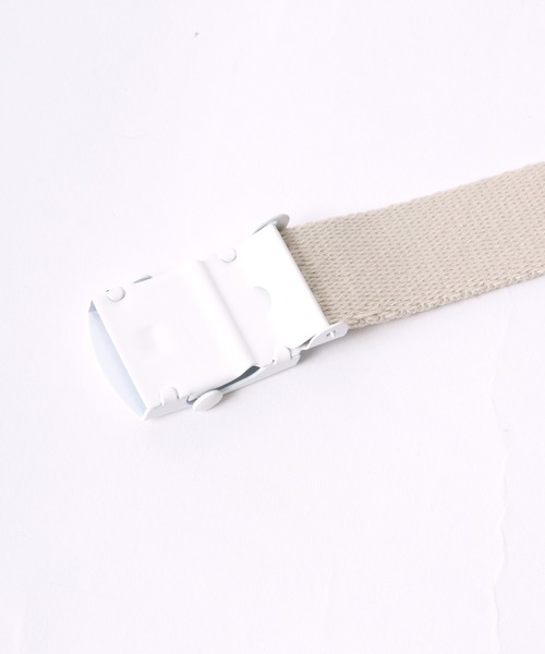 Lee（リー）の「Lee/リー カラーバックル GIガチャベルト（ベルト・メンズ・ホワイト/ベージュ/オリーブ/グレー/ダークブラウン/ブラック・FREE）」の8枚目の写真