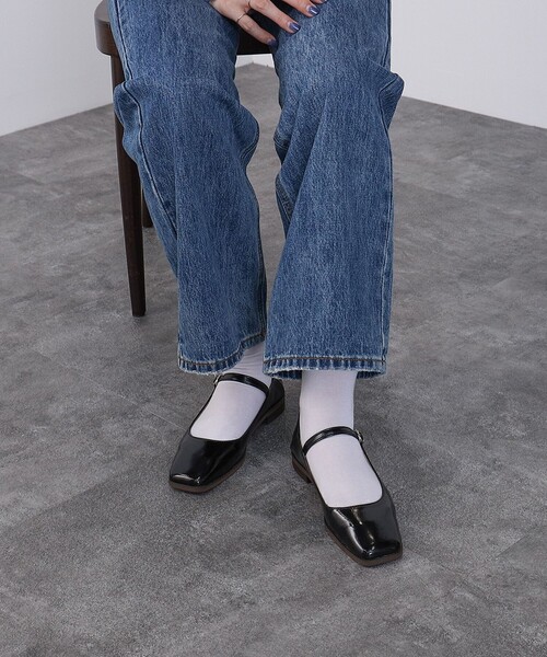 BEAMS HEART（ビームスハート）の「BEAMS HEART / メリージェーン パンプス（パンプス・レディース・シルバー/ブラック/ワイン・MEDIUM/LARGE/SMALL）」の2枚目の写真