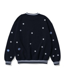 KEBOZ×NICK GEAR CREWNECK SWEAT GLAY XL KEBOZ（ケボズ）の「KEBOZ×NICKGEAR SWEAT CREWNECK（スウェット