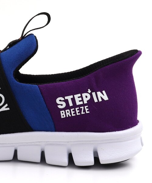 BREEZE（ブリーズ）の「【立ったまま】STEP↓INスニーカー（スニーカー・キッズ・ブラック/チェック/ブルー・13/14/15 /16/17/18/19）」の20枚目の写真