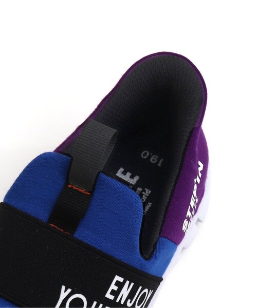 BREEZE（ブリーズ）の「【立ったまま】STEP↓INスニーカー（スニーカー・キッズ・ブラック/チェック/ブルー・13/14/15 /16/17/18/19）」の5枚目の写真